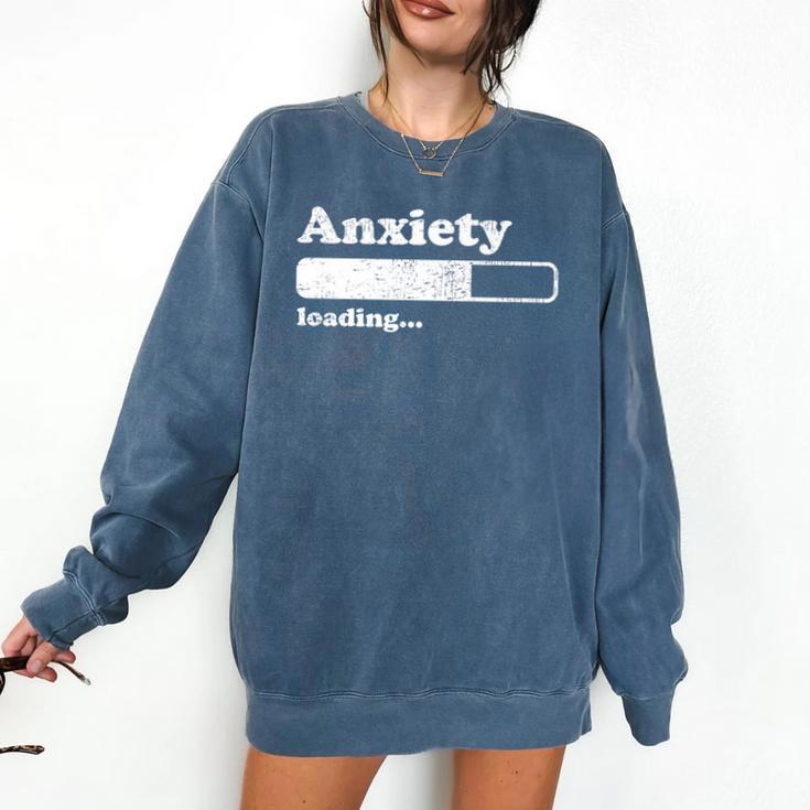 Anxiety Shirts Introvert Social Anxiety Premium Comfort Colors Sweatshirt