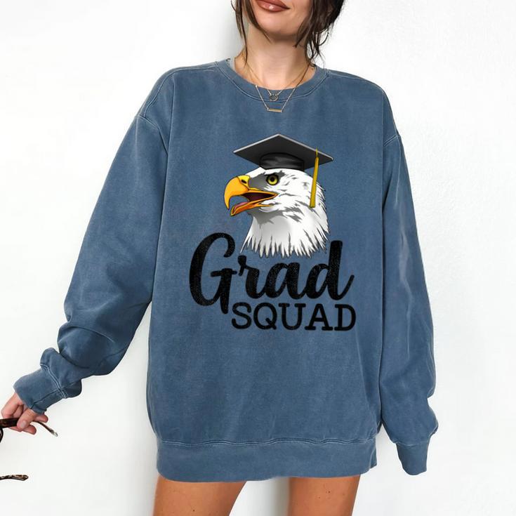 Eagle Grad Squad Class Of 2019 Graduation Comfort Colors Sweatshirt