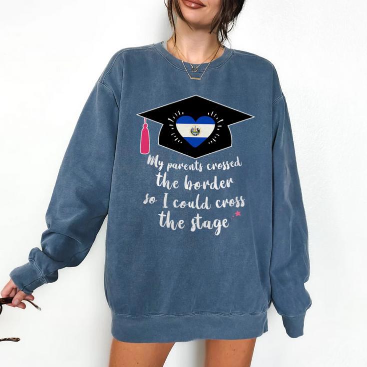 El Salvador Pride Graduation 2019 Tshirt Premium Tri-Blend Comfort Colors Sweatshirt