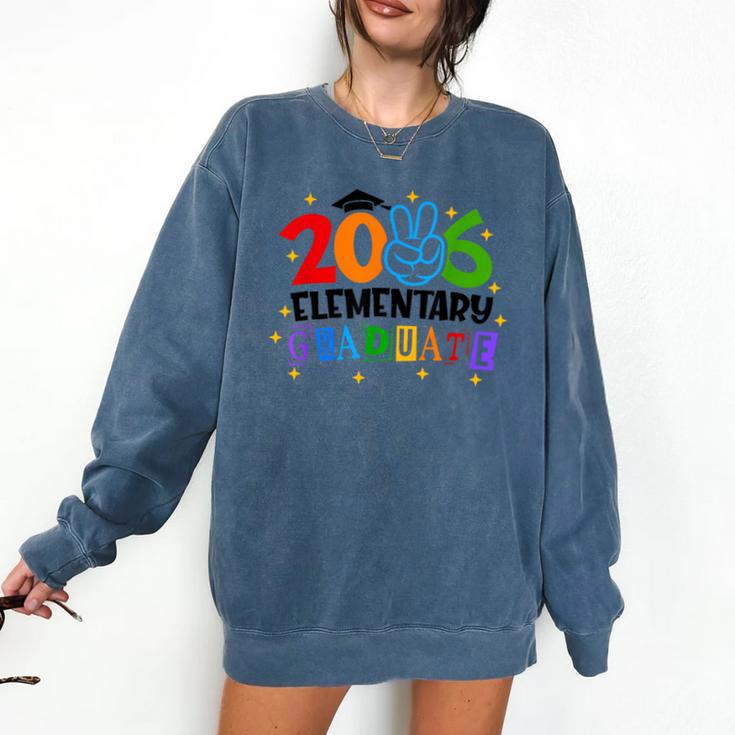 Elementary Graduate 2026 Graduation Class Of 2026 Kids Comfort Colors Sweatshirt