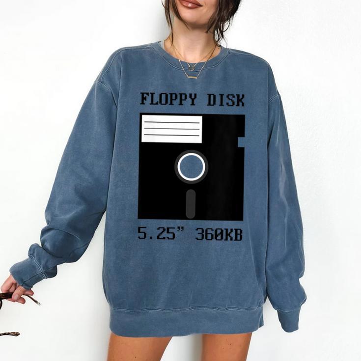 Floppy Disk Computer Nostalgia Fun PC Enthusiast History Comfort Colors Sweatshirt