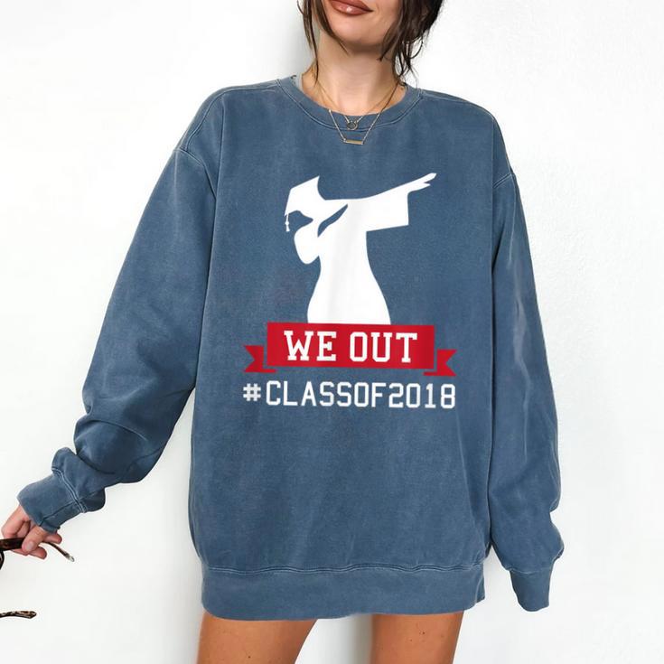 Graduation Class 2018 Dabbing College Grad Shirt Comfort Colors Sweatshirt