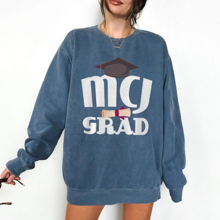 Graduation Masters Criminal Justice Premium Tri-Blend Comfort Colors Sweatshirt