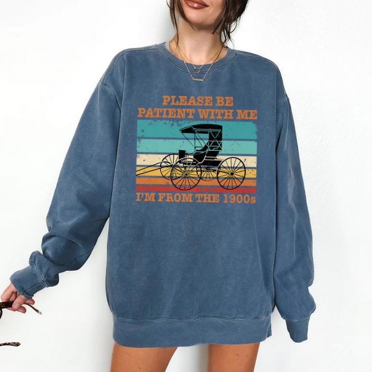 I'm From The 1900s Vintage Retirement Premium Comfort Colors Sweatshirt