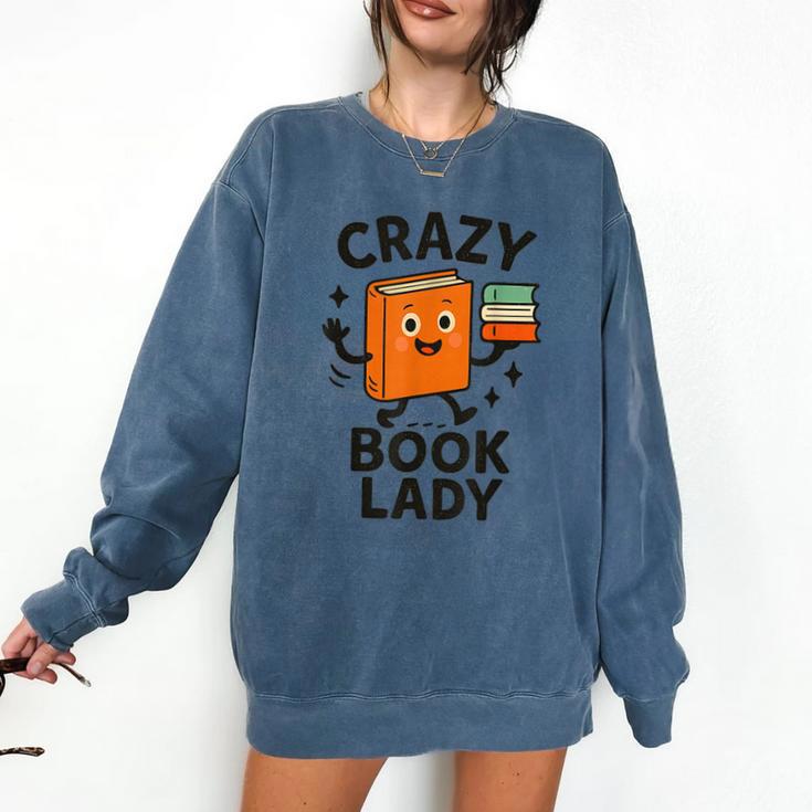 Librarian Book Reader Collector Book Worm For Women Comfort Colors Sweatshirt
