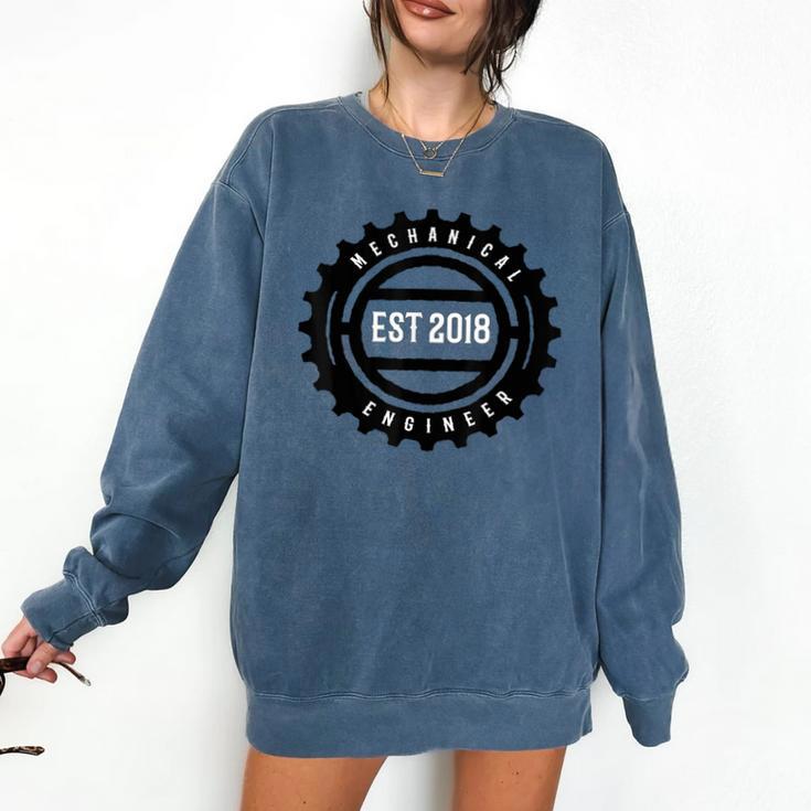 Mechanical Engineers 2018 Tshirt Gears Graduation Tee Comfort Colors Sweatshirt