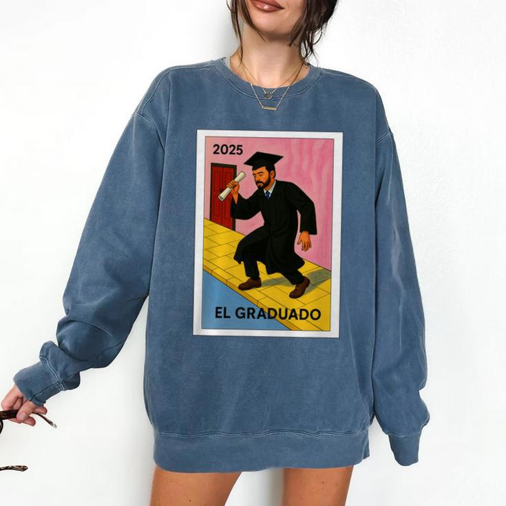 Mexican For Graduation 2025 El Graduado Premium Tri-Blend Comfort Colors Sweatshirt