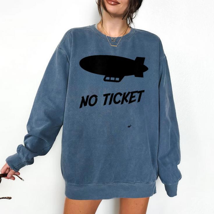 No Ticket Jones 80's Nostalgia Comfort Colors Sweatshirt