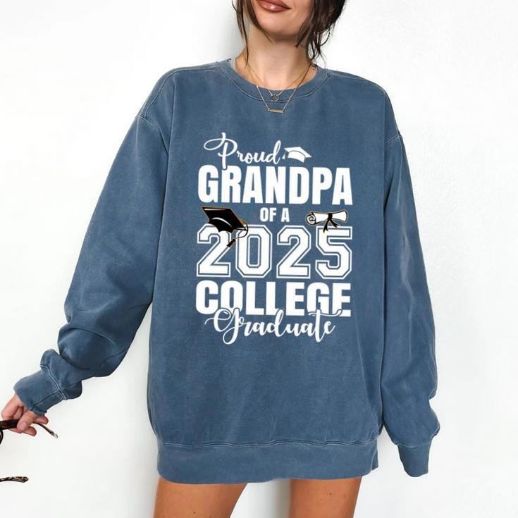 Proud Grandma Of A 2025 College Graduate Graduation Comfort Colors Sweatshirt