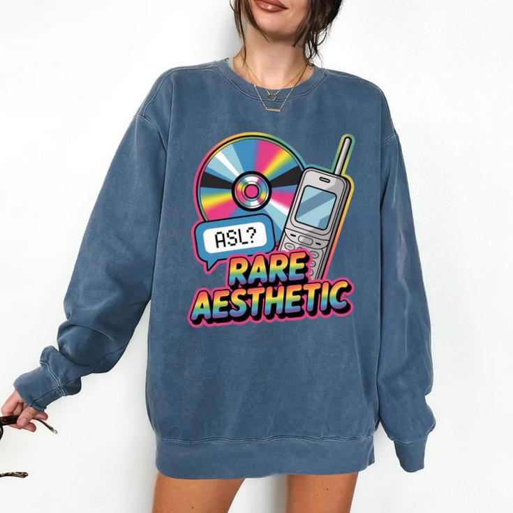 Rare Aesthetic Retro Nostalgia Y2K Vibes Comfort Colors Sweatshirt