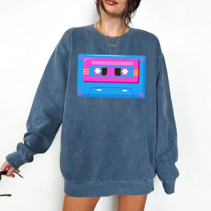 Retro Cassette Tape Tee 90s Nostalgia Aesthetic Comfort Colors Sweatshirt