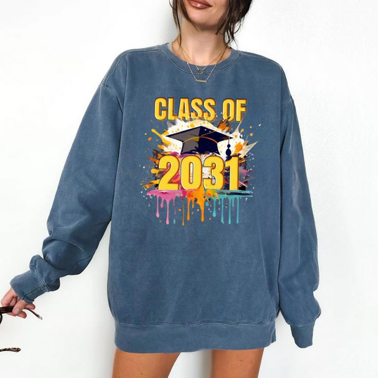 Senior 31 Class Of 2031 Back To School Graduation 2031 Comfort Colors Sweatshirt