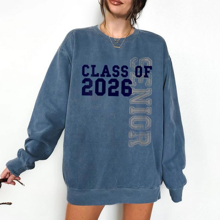 Senior Class Of 2026 Graduation Year High School & College Comfort Colors Sweatshirt