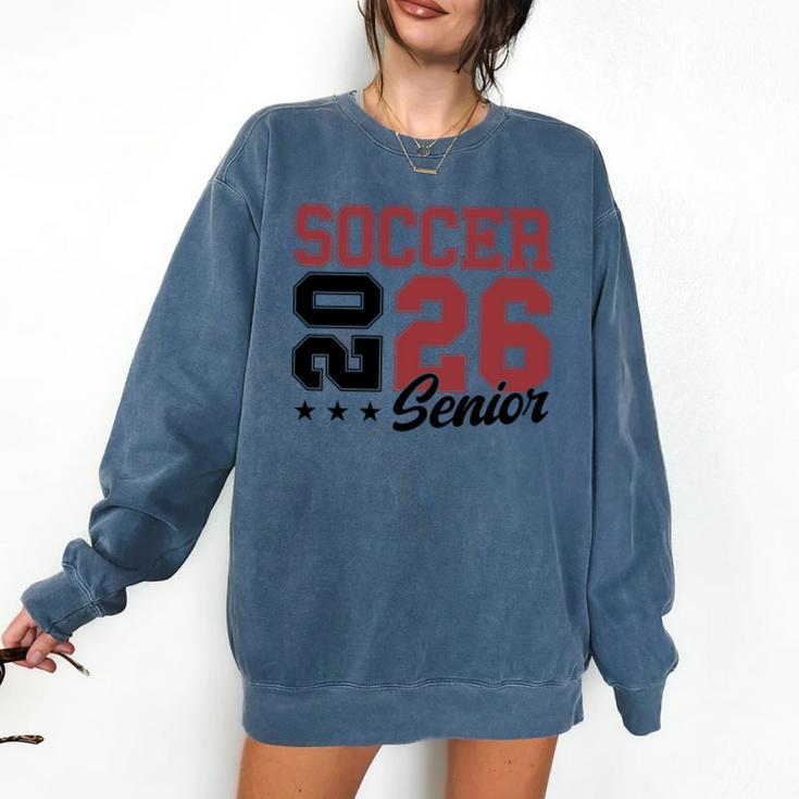 Soccer Senior Night Soccer Senior 2026 Graduation 71 Comfort Colors Sweatshirt