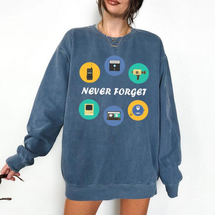 Throwback Thursday Never Forget Nostalgia 80's Retro Premium Tri-Blend T-Shirt Comfort Colors Sweatshirt