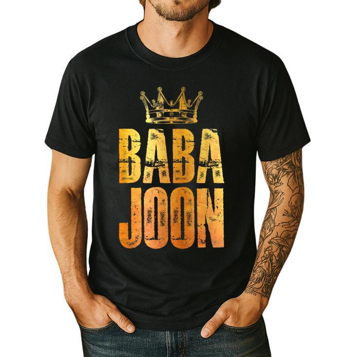Baba Joon Persian Dad Iran Quote Iranian Fathers Day Men's Casual T-Shirt