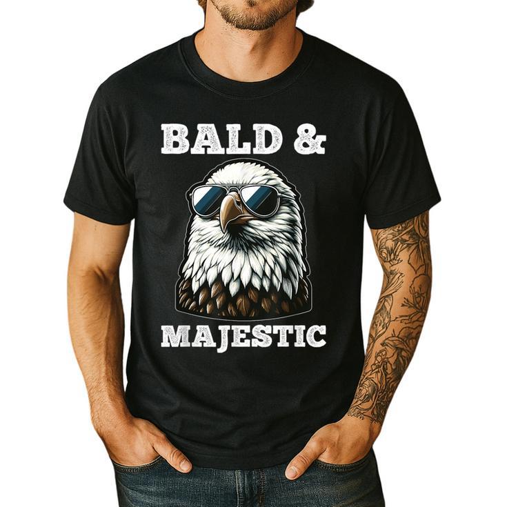 Bald & Majestic Sexy Bald Guy Dad Men's Casual T-Shirt