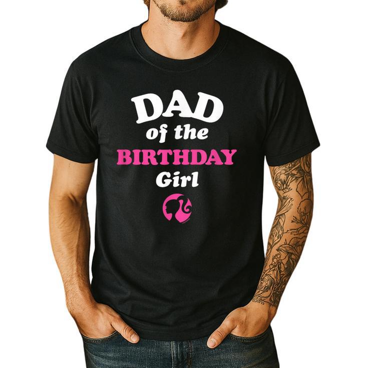 Barbie Dad Of The Birthday Girl Small Men's Casual T-Shirt