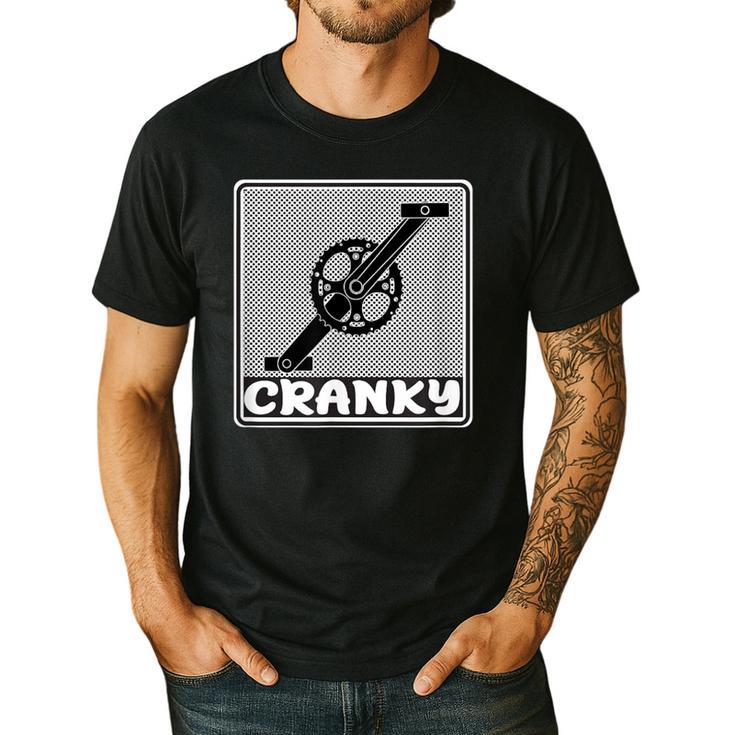 Bicycle DADS Old Guy WHO Ride Bikes BMX Mountain OR Road Men's Casual T-Shirt