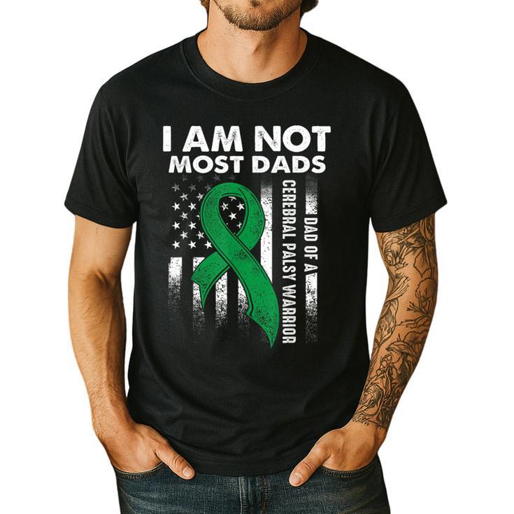 Cerebral Palsy CP Awareness Most Dads Warrior Survivor DA1 Men's Casual T-Shirt