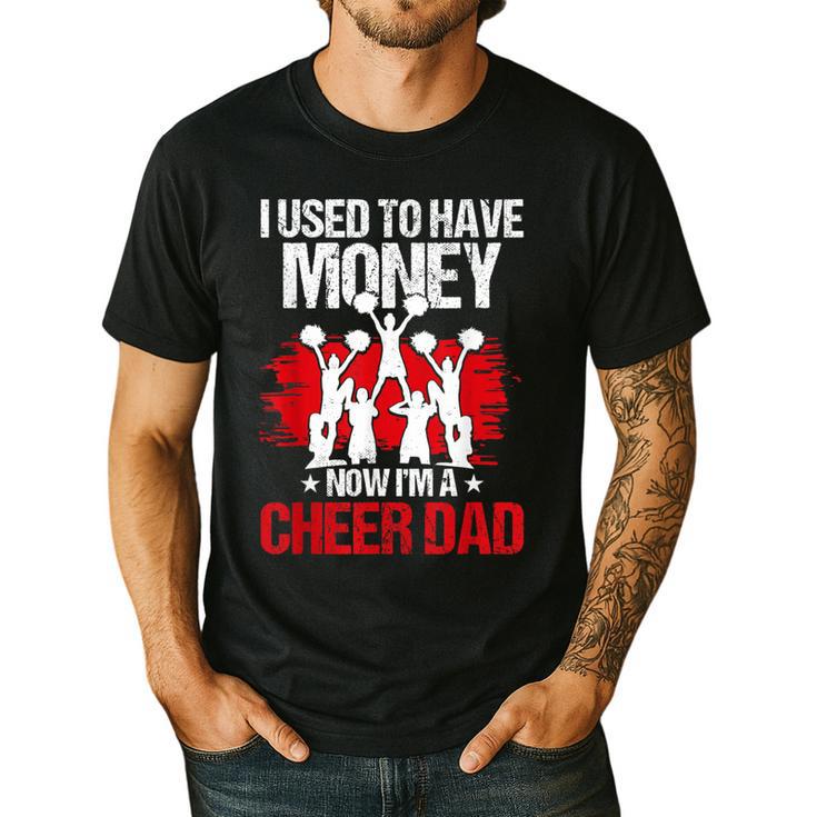 Cheer Dad Cheerleading Fathers Day Men's Casual T-Shirt