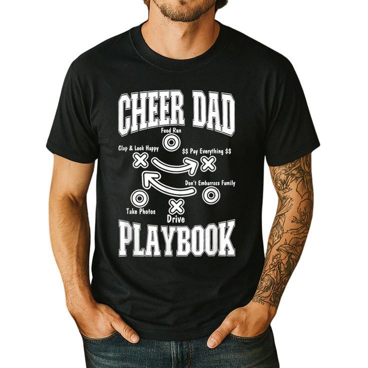 Cheer Dad Playbook Men's Casual T-Shirt