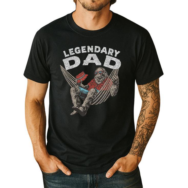 Dad Legendary Saying Men's Casual T-Shirt
