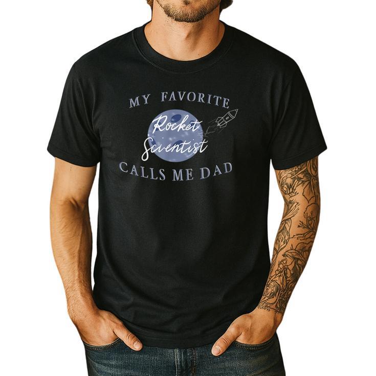 Dad Rocket Scientist Men's Casual T-Shirt