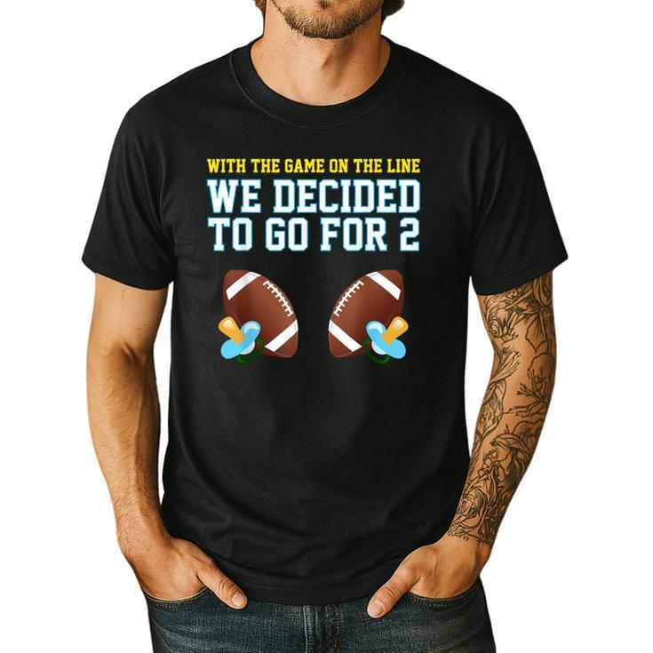 Dad Of Twins TShirt Men's Casual T-Shirt