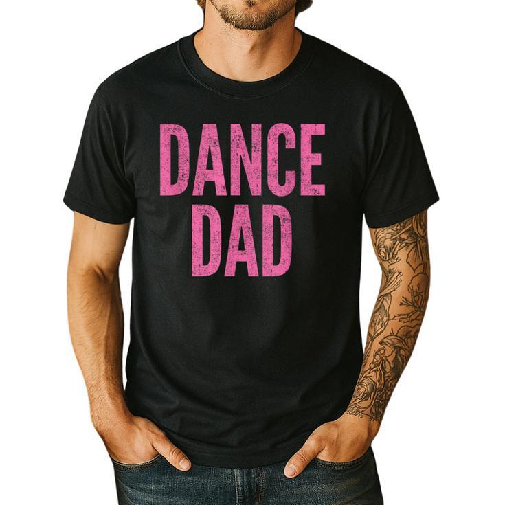 Dance Dad Pink Matching Parents Men's Casual T-Shirt