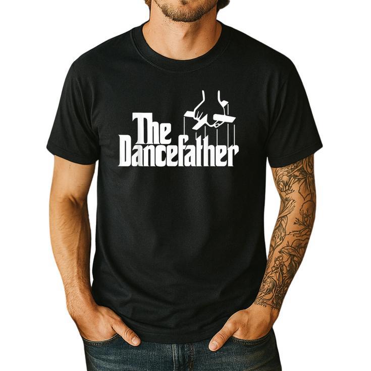 The Dancefather Dance Dad Dancer Dancing Father Men Men's Casual T-Shirt