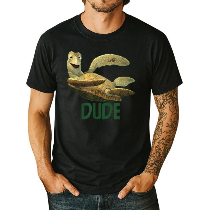 Disney Pixar Finding Nemo Father's Day Dude Cool Dad Poster Men's Casual T-Shirt