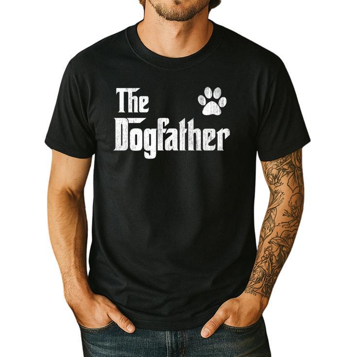 The Dogfather For Dog Dad For Men Men's Casual T-Shirt The Dogfather For Dog Dad For Men Men's Casual T-Shirt