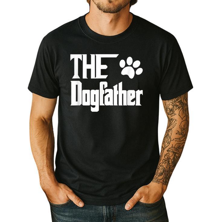 The Dogfather Dog Father Dad Men's Casual T-Shirt