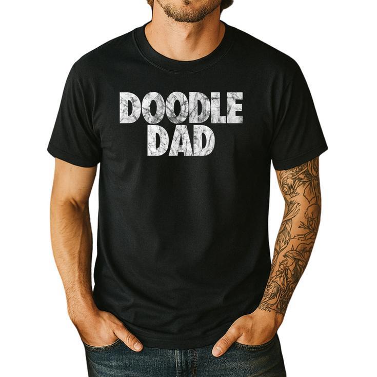 Doodle Dad Shirt Goldendoodle Dad Men's Casual T-Shirt