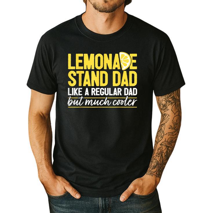 Family Lemonade Stand Dad Men's Casual T-Shirt