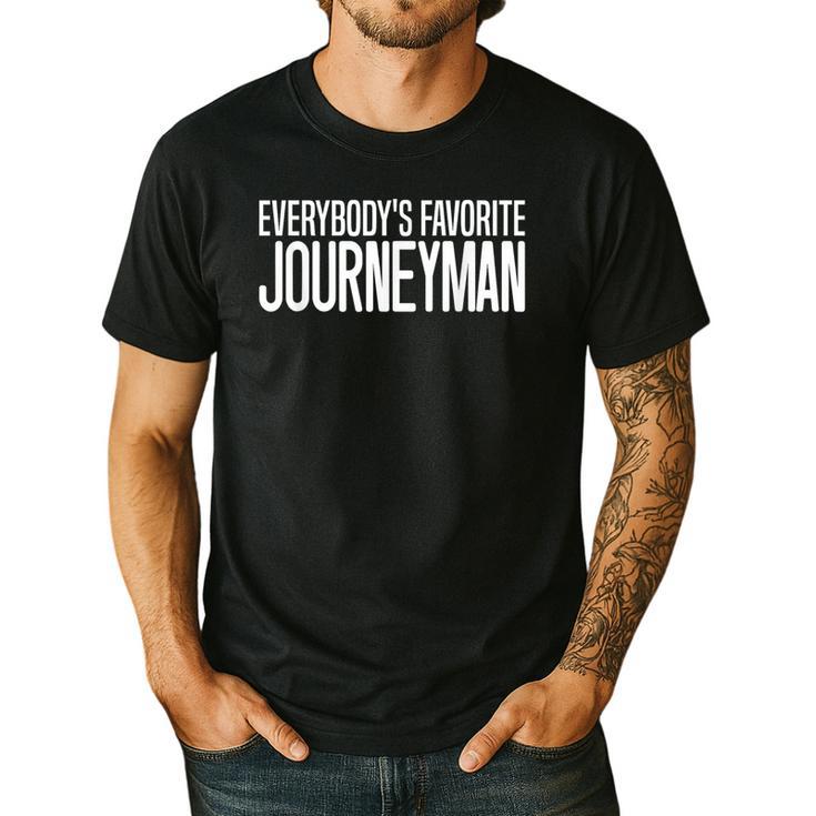 Favorite Electrician Journeyman Appreciation For Dad Men's Casual T-Shirt