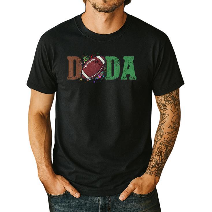 Football Dada 1st Birthday Men's Casual T-Shirt