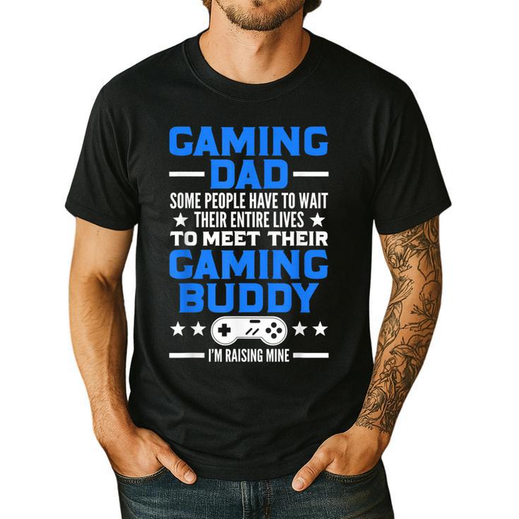 Gamer Video Games Gaming Dad Gaming Men's Casual T-Shirt