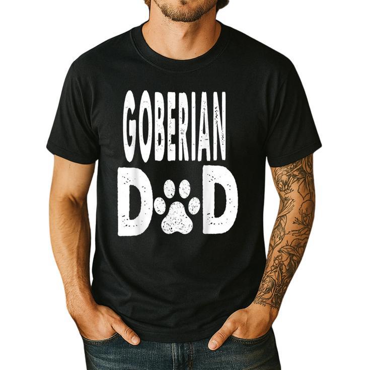 Goberian DAD Dog Owner Men Women Men's Casual T-Shirt