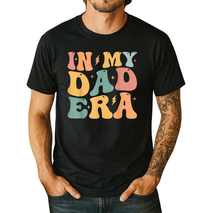 Groovy In My Dad Era Dad Father's Day Men's Casual T-Shirt