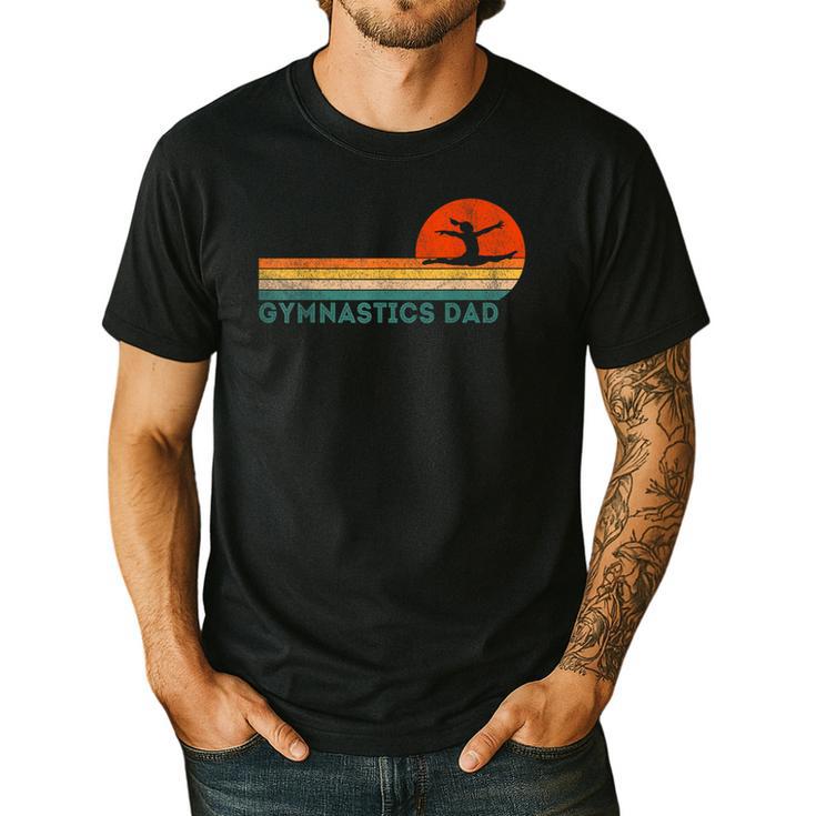 Gymnastics Dad Gymnastics Daughter Gymnast Dad Men's Casual T-Shirt