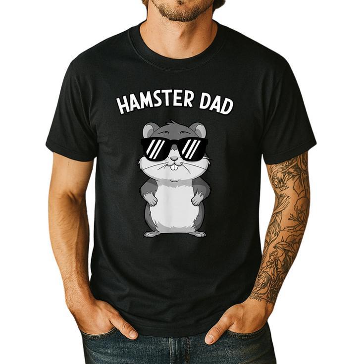 Hamster For Men Dad Boys Animal Hamster Lover Men's Casual T-Shirt