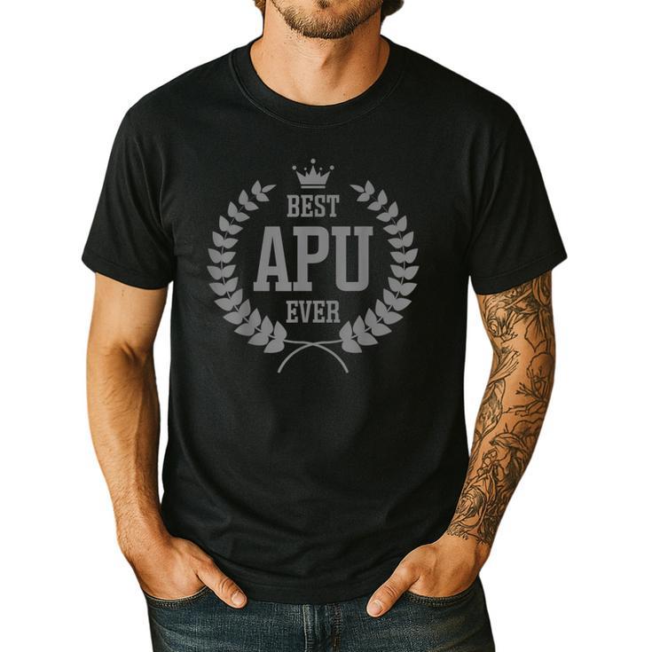 Hungarian Dad Apu Apparel Best Apu Ever Men's Casual T-Shirt