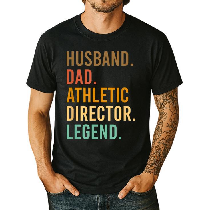 Husband Dad Athletic Director Legend Athletic Directors Men's Casual T-Shirt