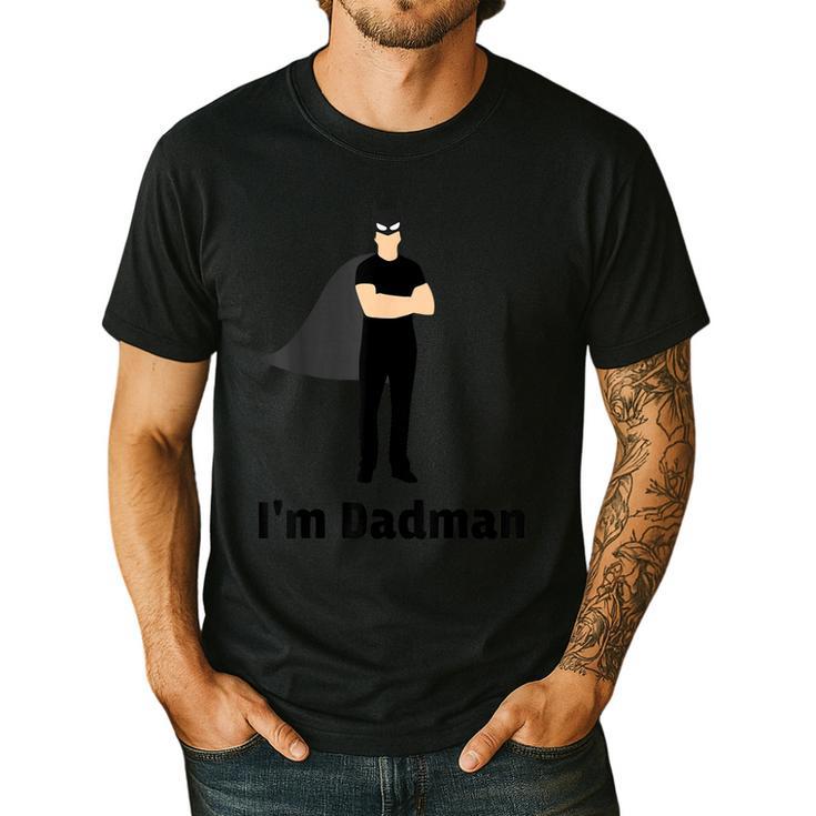 I'm Dadman Superhero Dad Father's Day Men's Casual T-Shirt I'm Dadman Superhero Dad Father's Day Men's Casual T-Shirt