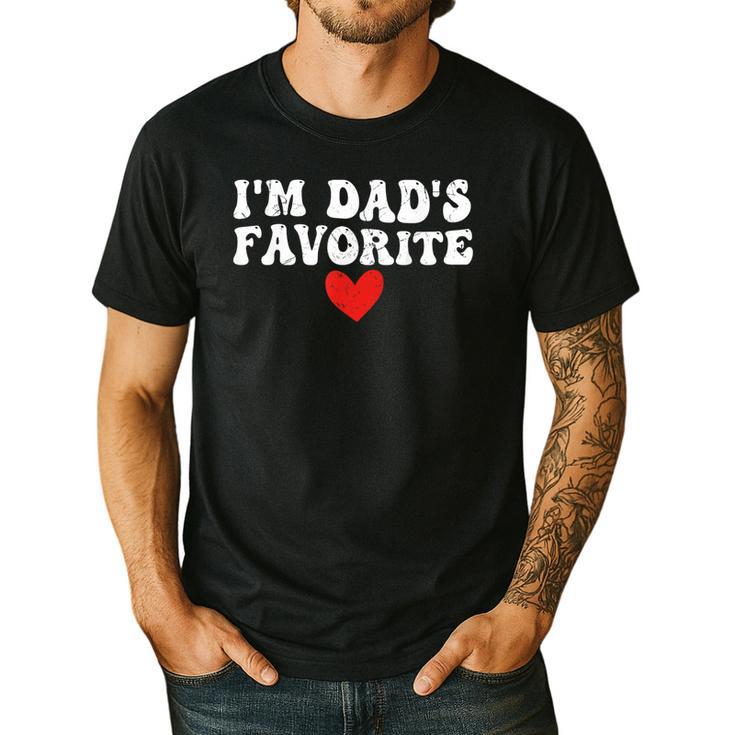 I'm Dad's Favorite Sarcastic Father's Day Men's Casual T-Shirt