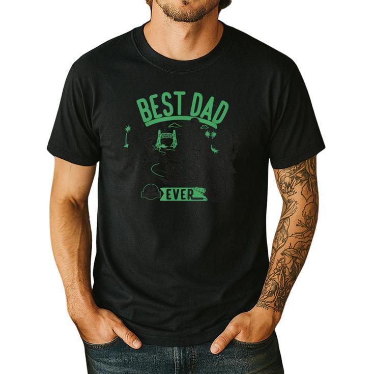 Jurassic World Best Dad Ever Men's Casual T-Shirt