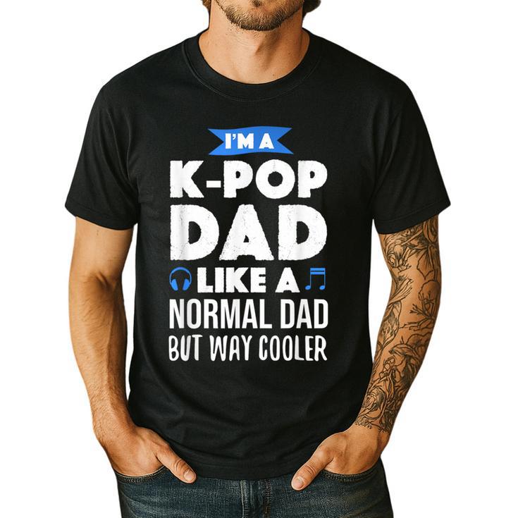 K-Pop Dad Korean Music Lover Men's Casual T-Shirt