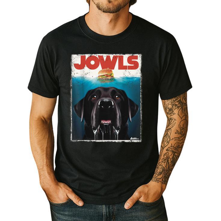 Lab Jowls Tee Labrador Retriever Mom Top Dad Men's Casual T-Shirt